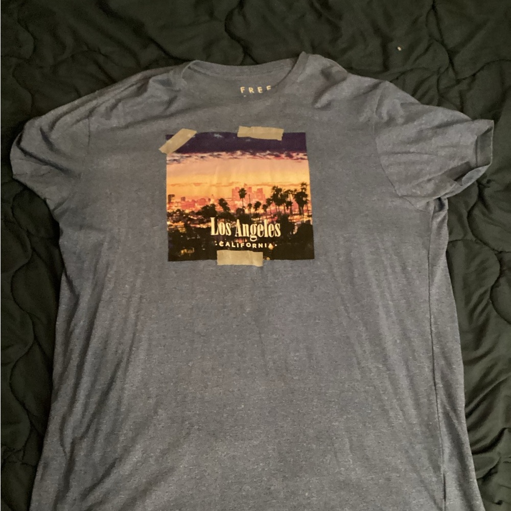 Free State Heather Blue Los Angeles Tee